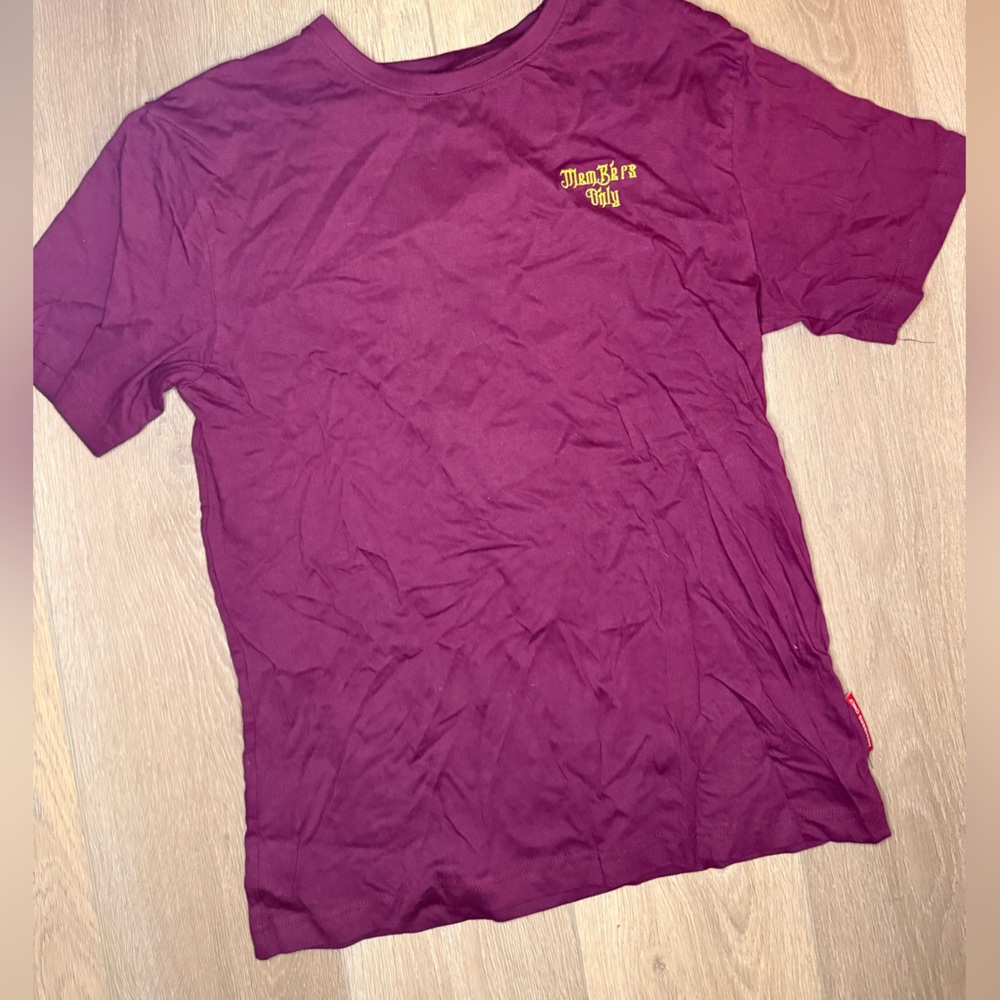 Members Only Burgundy Short Sleeve Tee